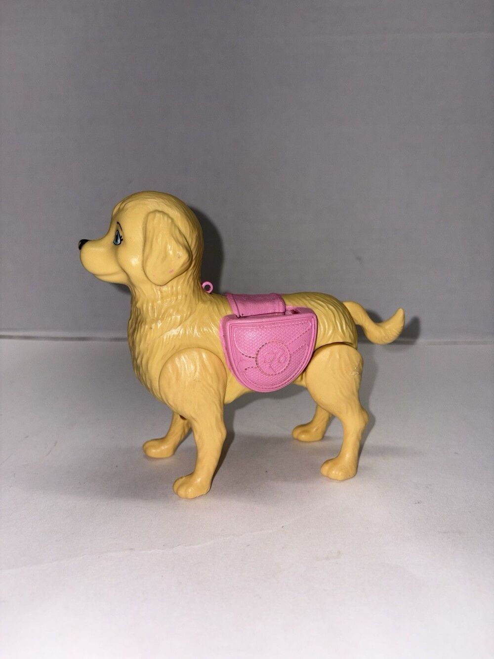 Barbie Pet Dog Only Taffy Walking Golden Retriever  Strollin Pups Mattel Toy